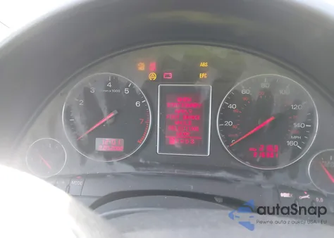 2003 Audi A4 3.0 z USA, uszkodzony, nr VIN WAULT68E73A152036